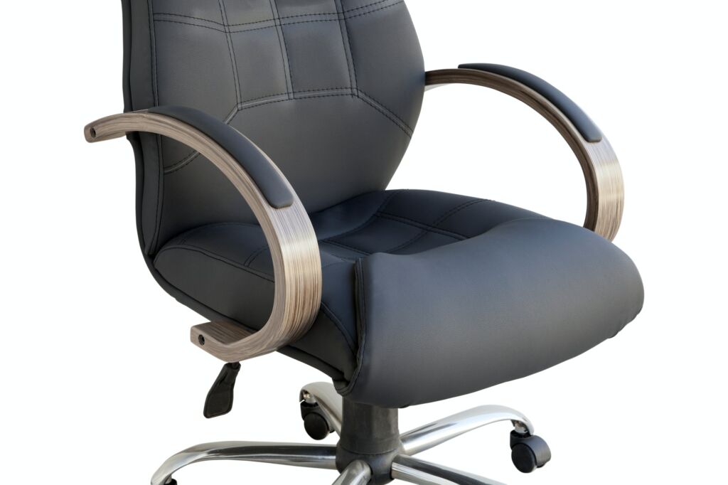 modern and leather office chair