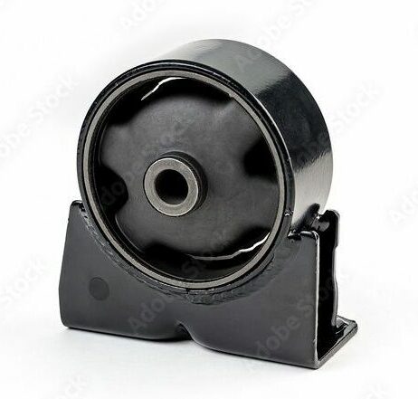 Engine mount on a white background isolated. Auto Parts. Spare p